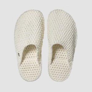 Duurzame en comfortabele pantoffels wit