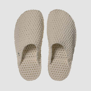 Duurzame en comfortabele pantoffels beige