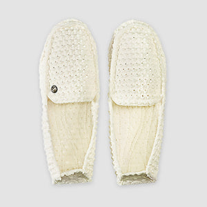 Duurzame en comfortabele loafers wit