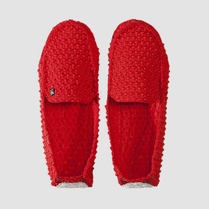 Duurzame en comfortabele loafers rood